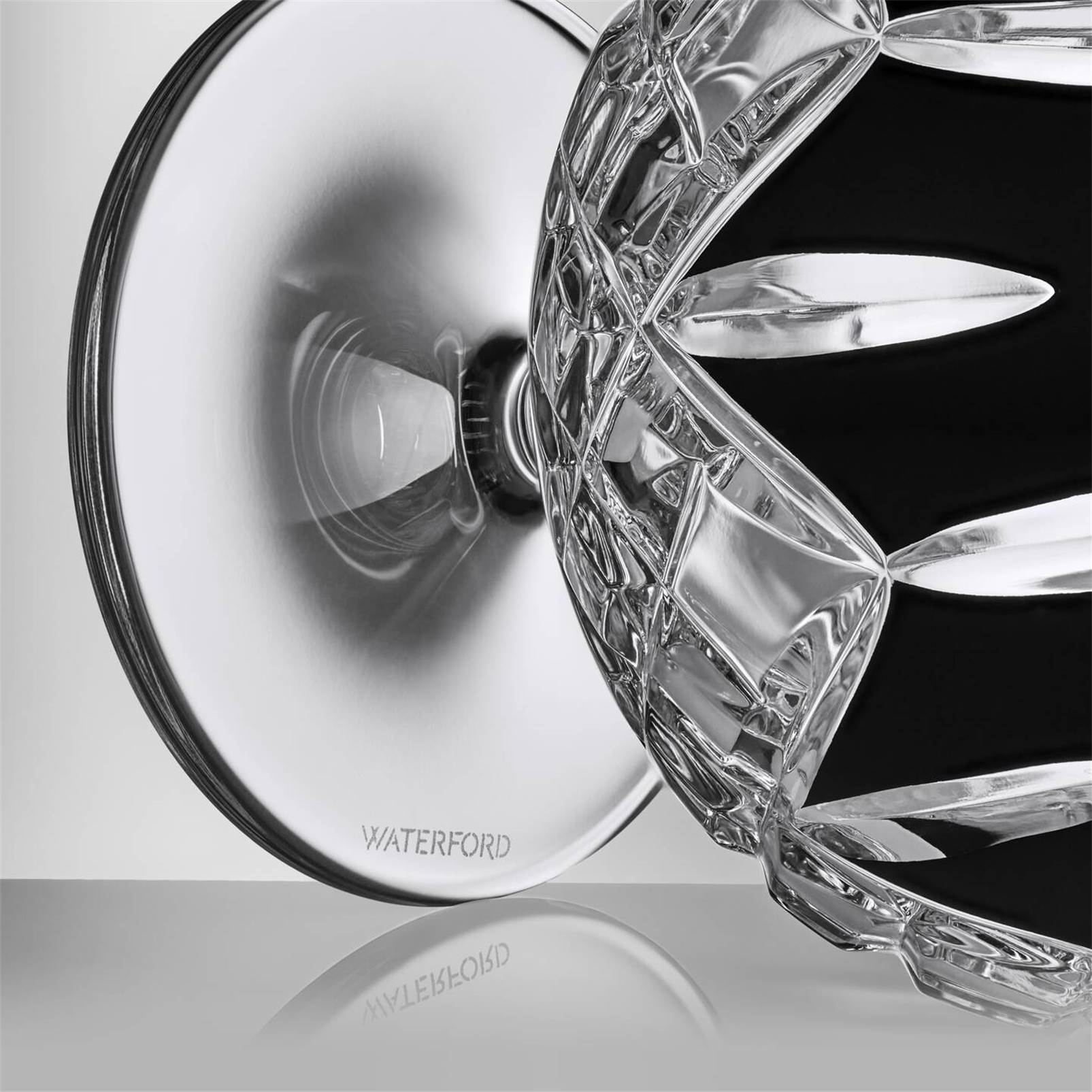 Water Ford Black Brandy Balloon 17oz Set of 2 1062021