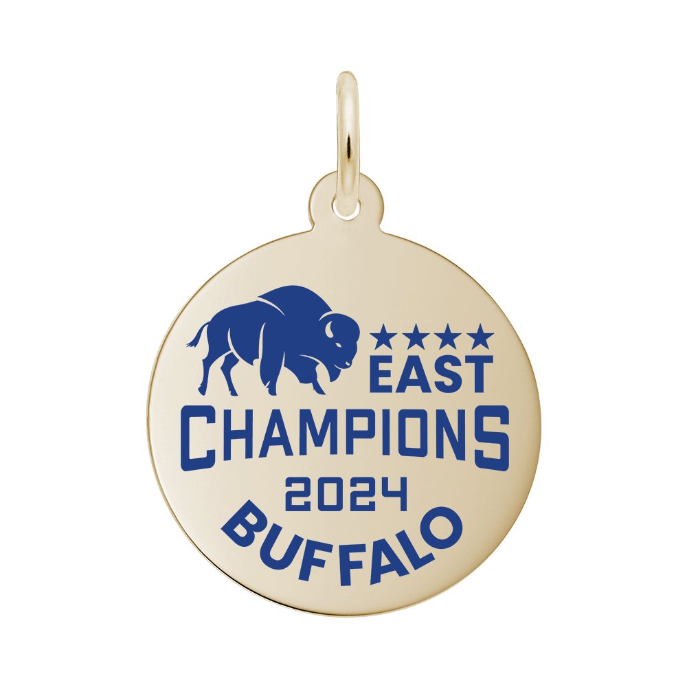 Painted Buffalo East Champs 2024 Charm - Travel Souvenir Gift 1077
