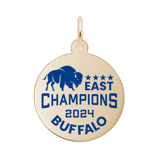 Painted Buffalo East Champs 2024 Charm - Travel Souvenir Gift 1077