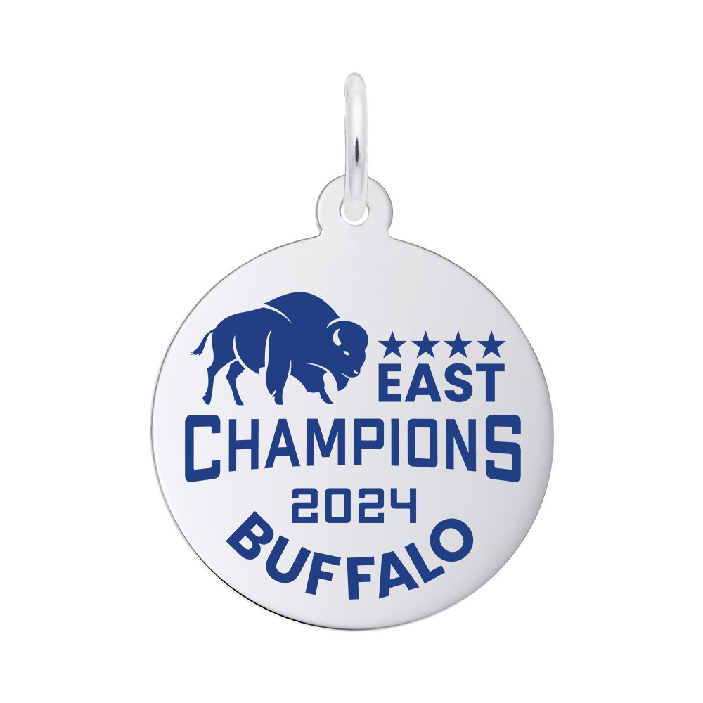 Painted Buffalo East Champs 2024 Charm - Travel Souvenir Gift 1077