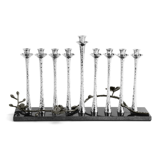 BLACK ORCHID MENORAH