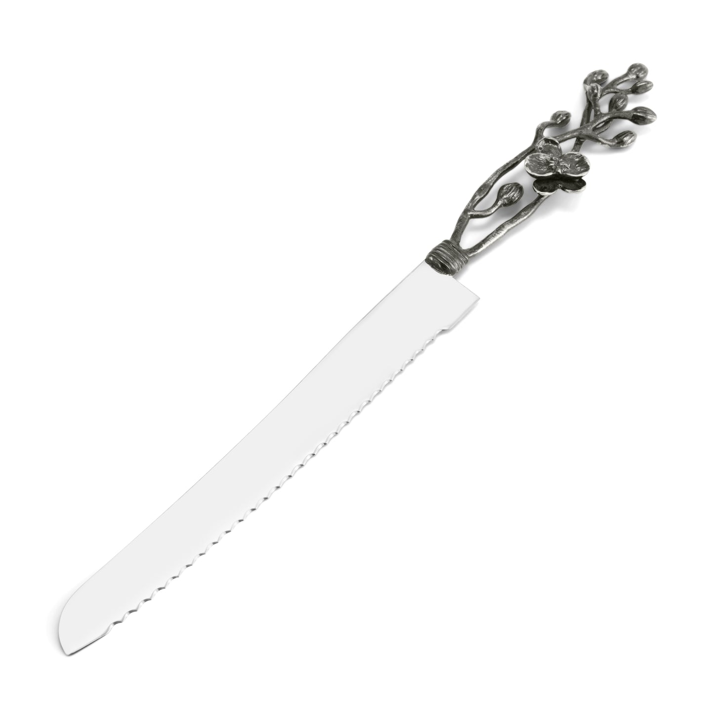 BLACK ORCHID BREAD KNIFE