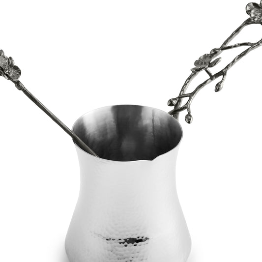 BLACK ORCHID LG COFFEE POT/SPN