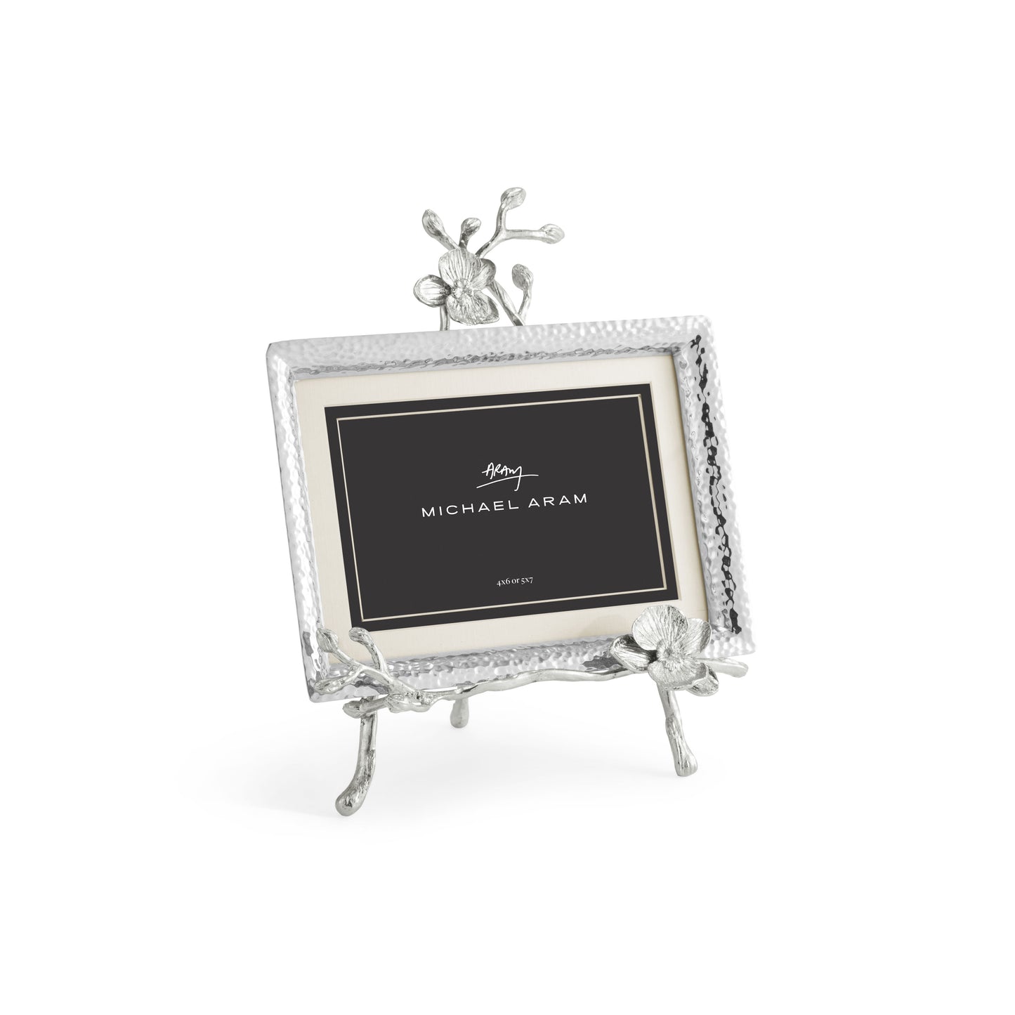 WHITE ORCHID EASEL FRAME