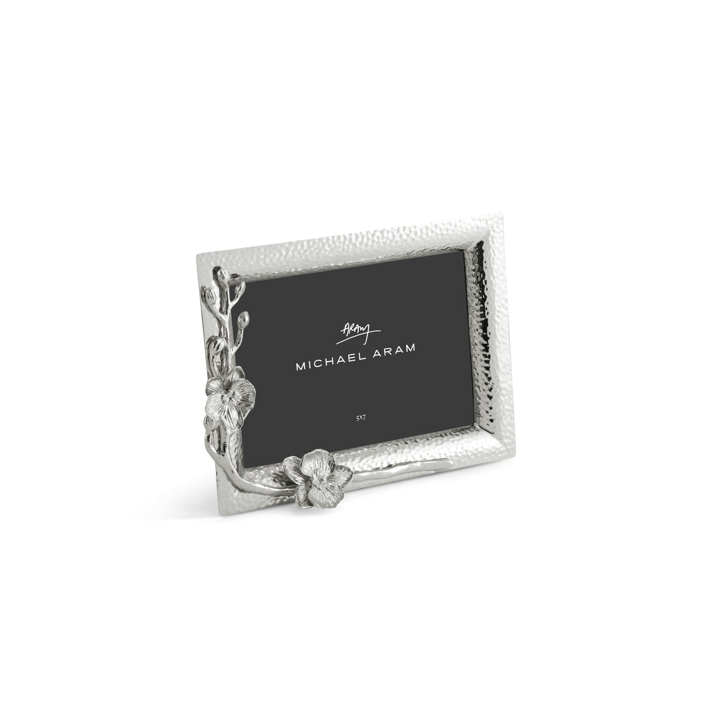 WHITE ORCHID PHOTO FRAME 5x7