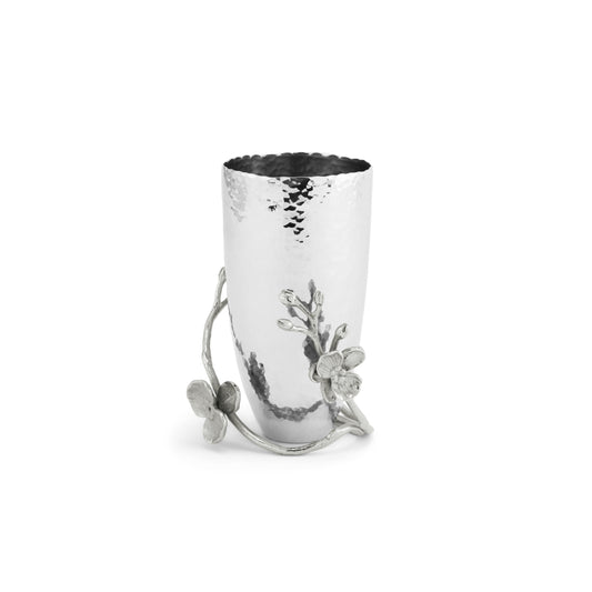 WHITE ORCHID VASE(SM)