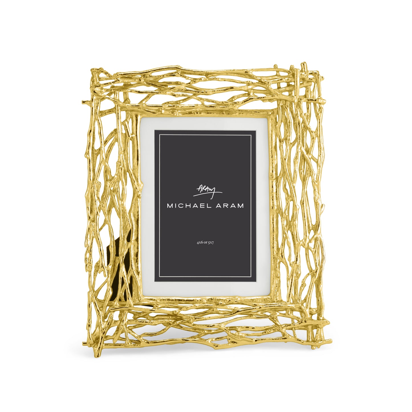 TWIG 4 X 6 OR 5 X 7 FRAME GOLD