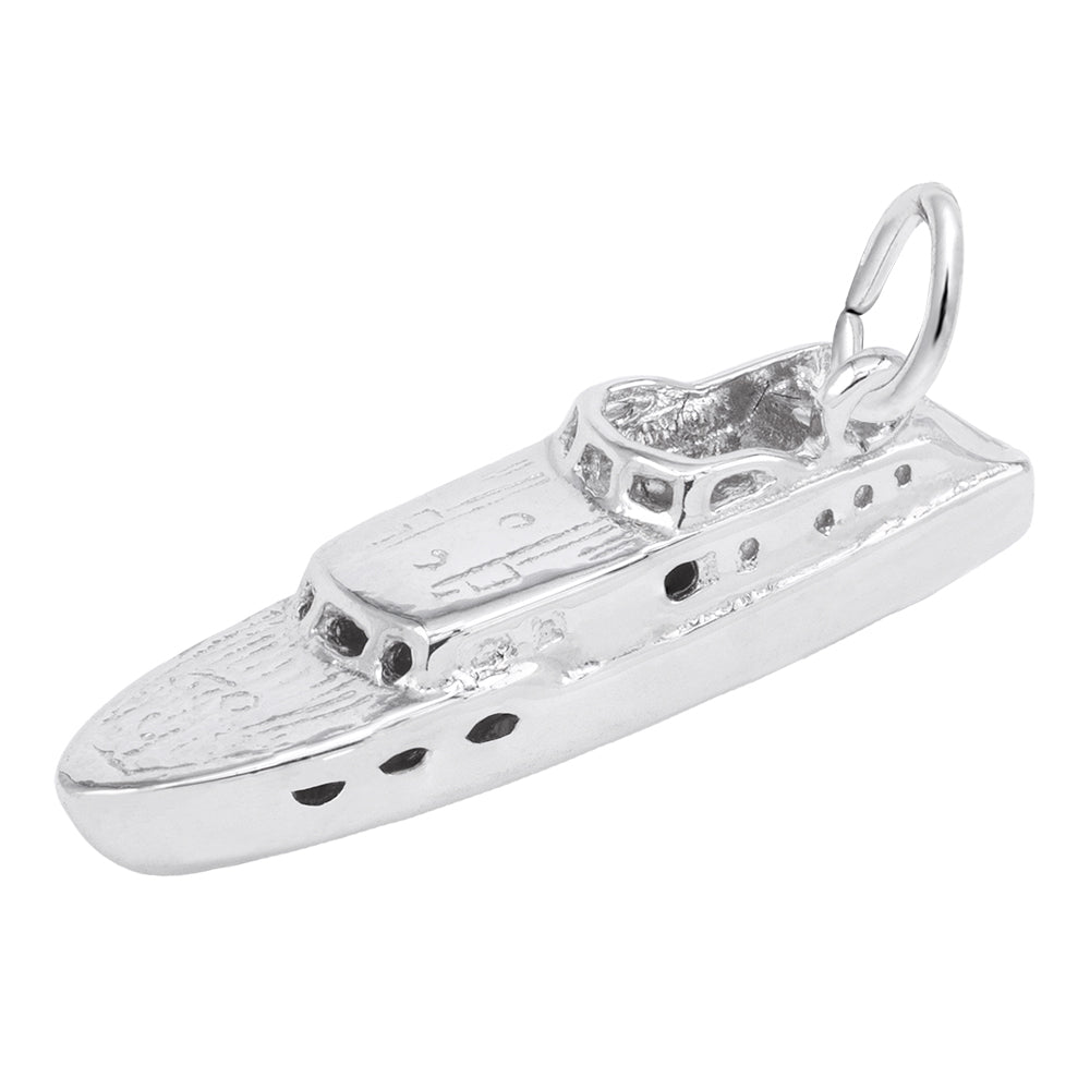 New Yacht Boat Charm - Nautical Jewelry for Sea Lovers 1128