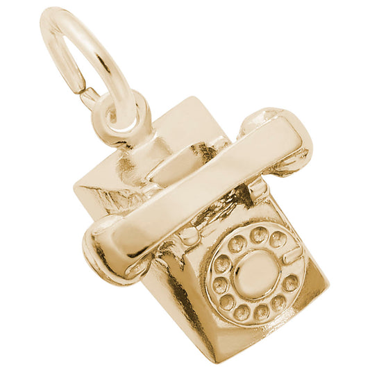 Vintage Rotary Phone Charm for Home & Garden Decor - Rembrandt 1165