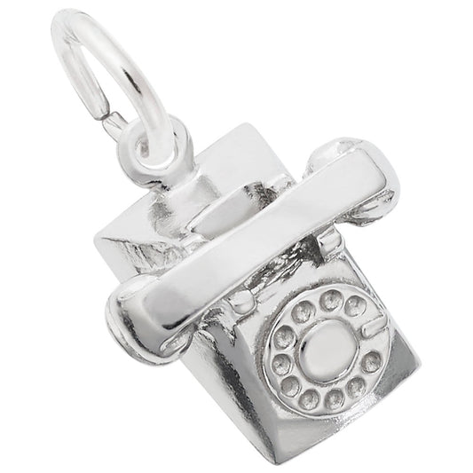 Vintage Rotary Phone Charm for Home & Garden Decor - Rembrandt 1165