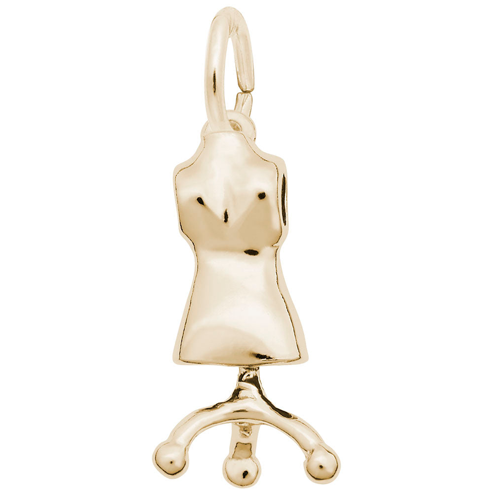 Charming Dress Form Pendant for Sewing Enthusiasts & Crafters 1169