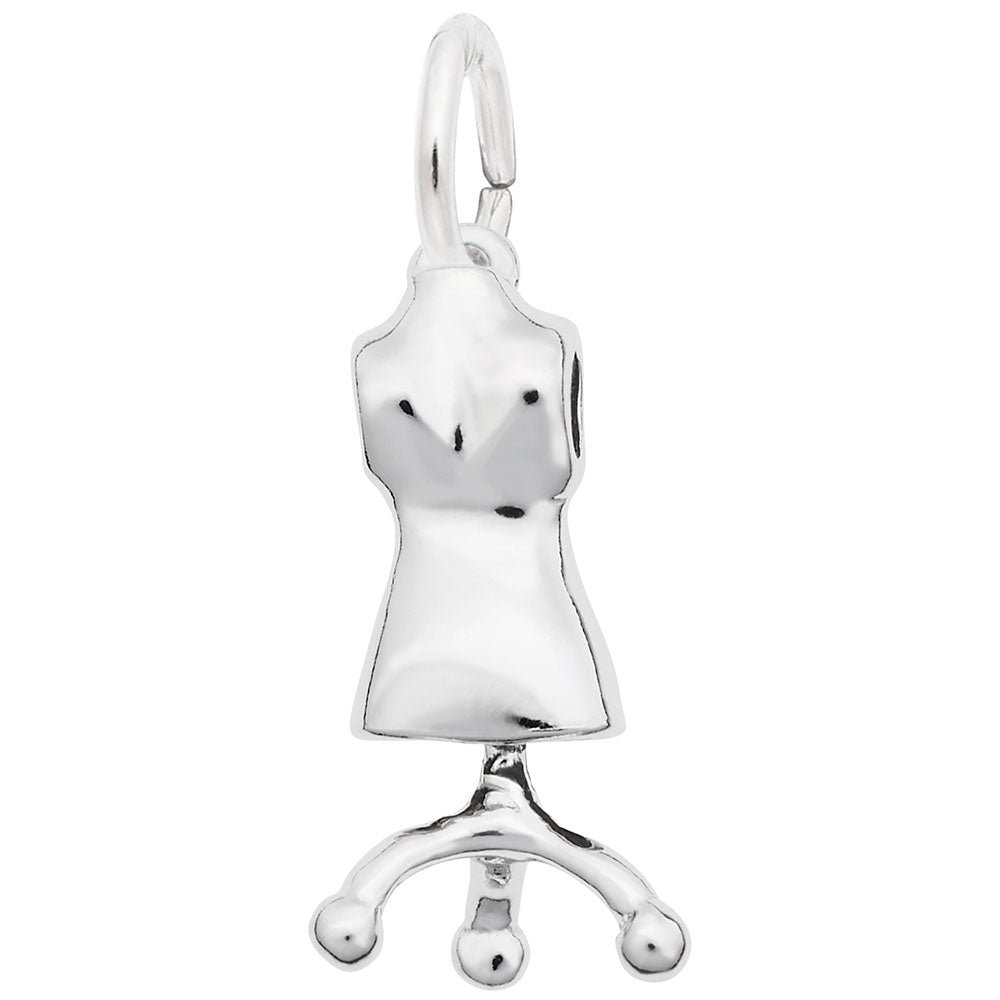 Charming Dress Form Pendant for Sewing Enthusiasts & Crafters 1169