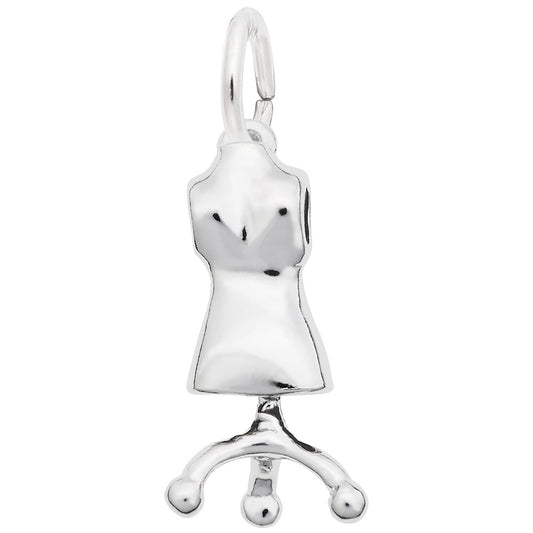 Charming Dress Form Pendant for Sewing Enthusiasts & Crafters 1169