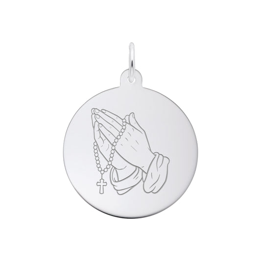 Praying Hands Charm