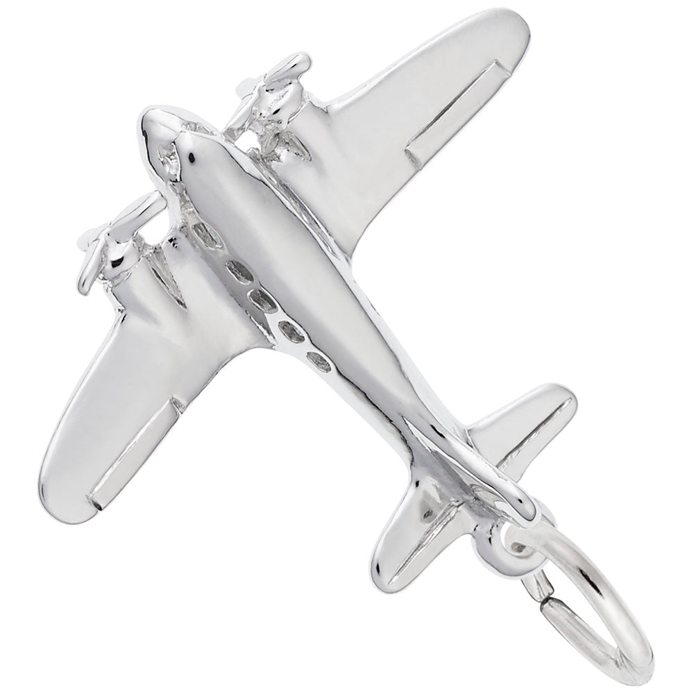 DC-3 Vintage Plane Charm for Travel Enthusiasts & Collectors 1230