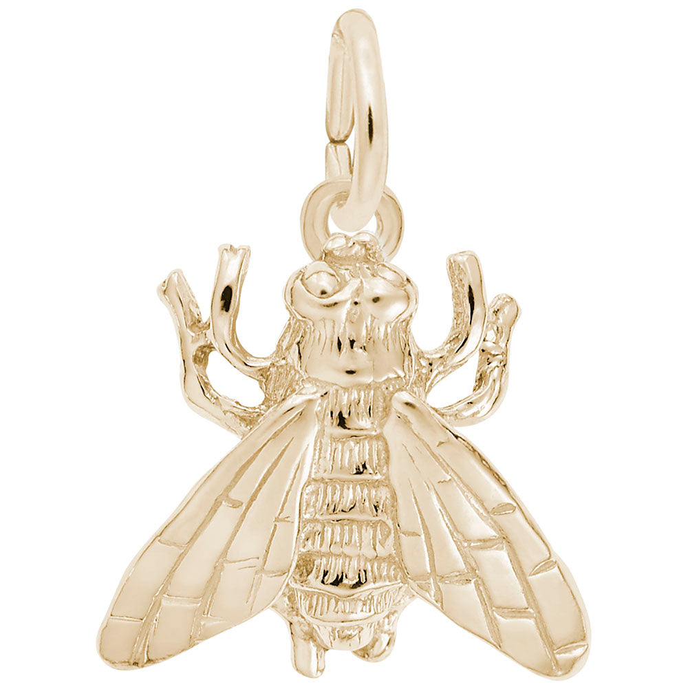 Delicate Fly Charm for Insect Lovers - Unique Animal Jewelry 1250