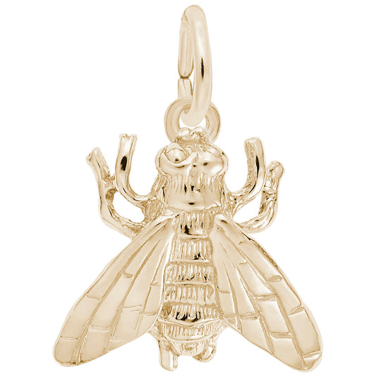 Delicate Fly Charm for Insect Lovers - Unique Animal Jewelry 1250