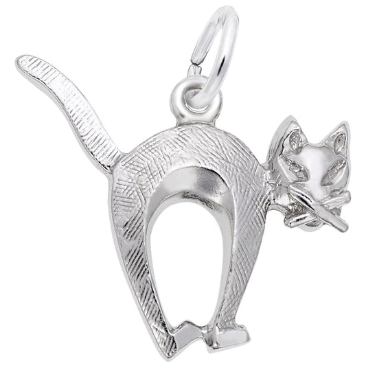Arched Cat Charm