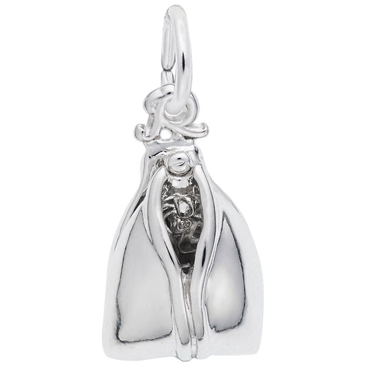 China Travel Fortune Cookie Charm - Lucky Symbol for Adventures 1276