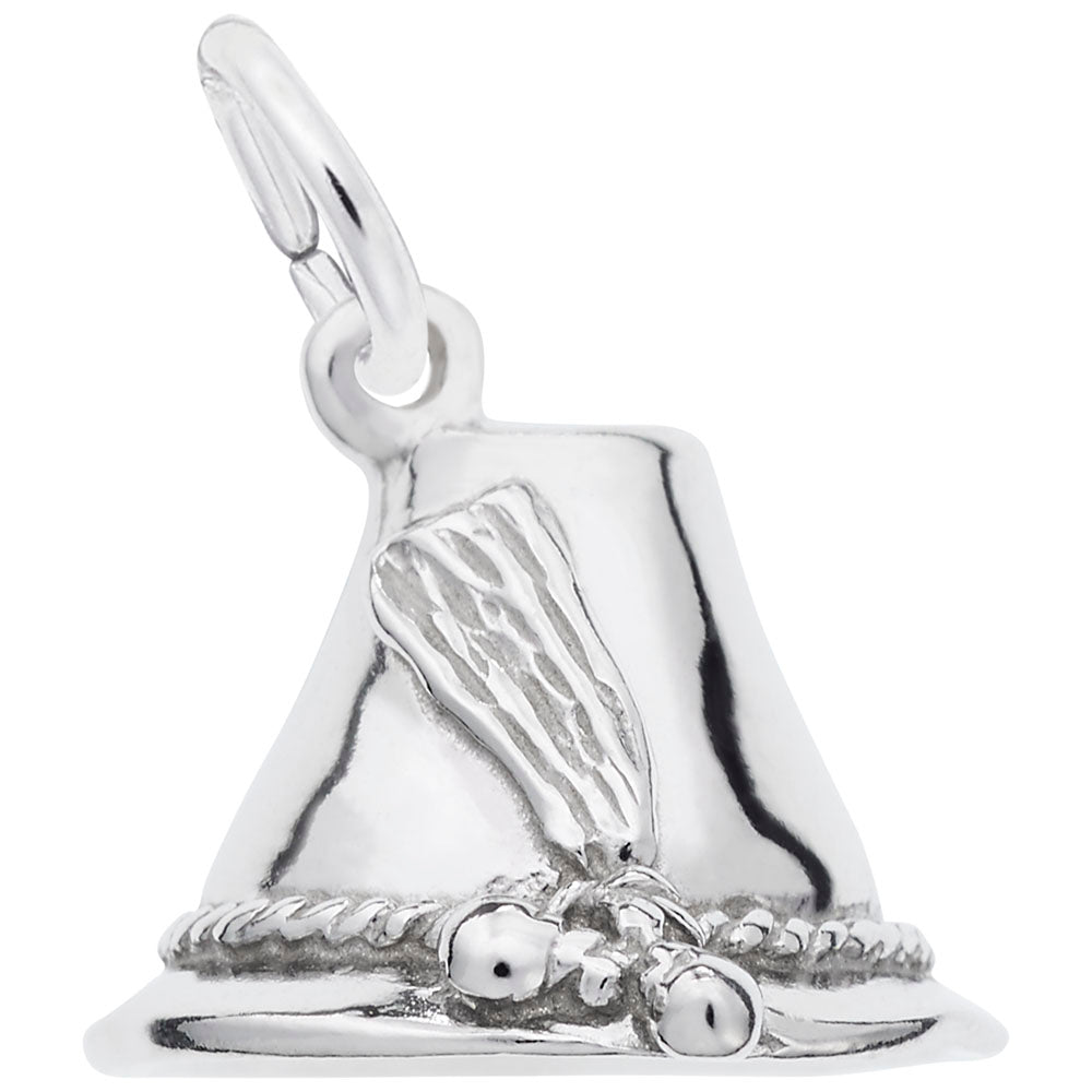 Charming Tyrol Hat Charm for Travel Lovers - Swiss Souvenir 1282