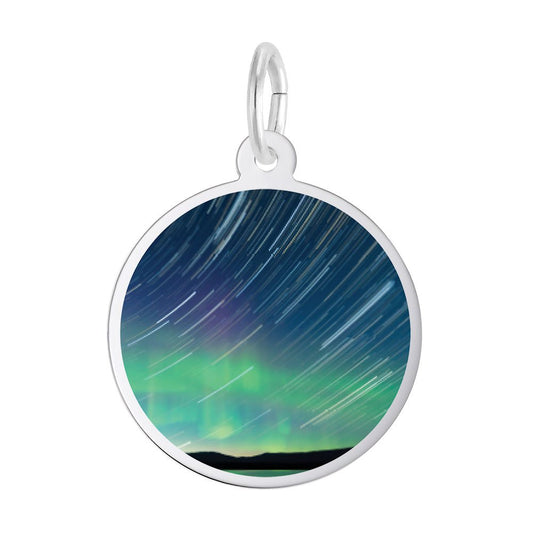 Painted Northern Lights Disc