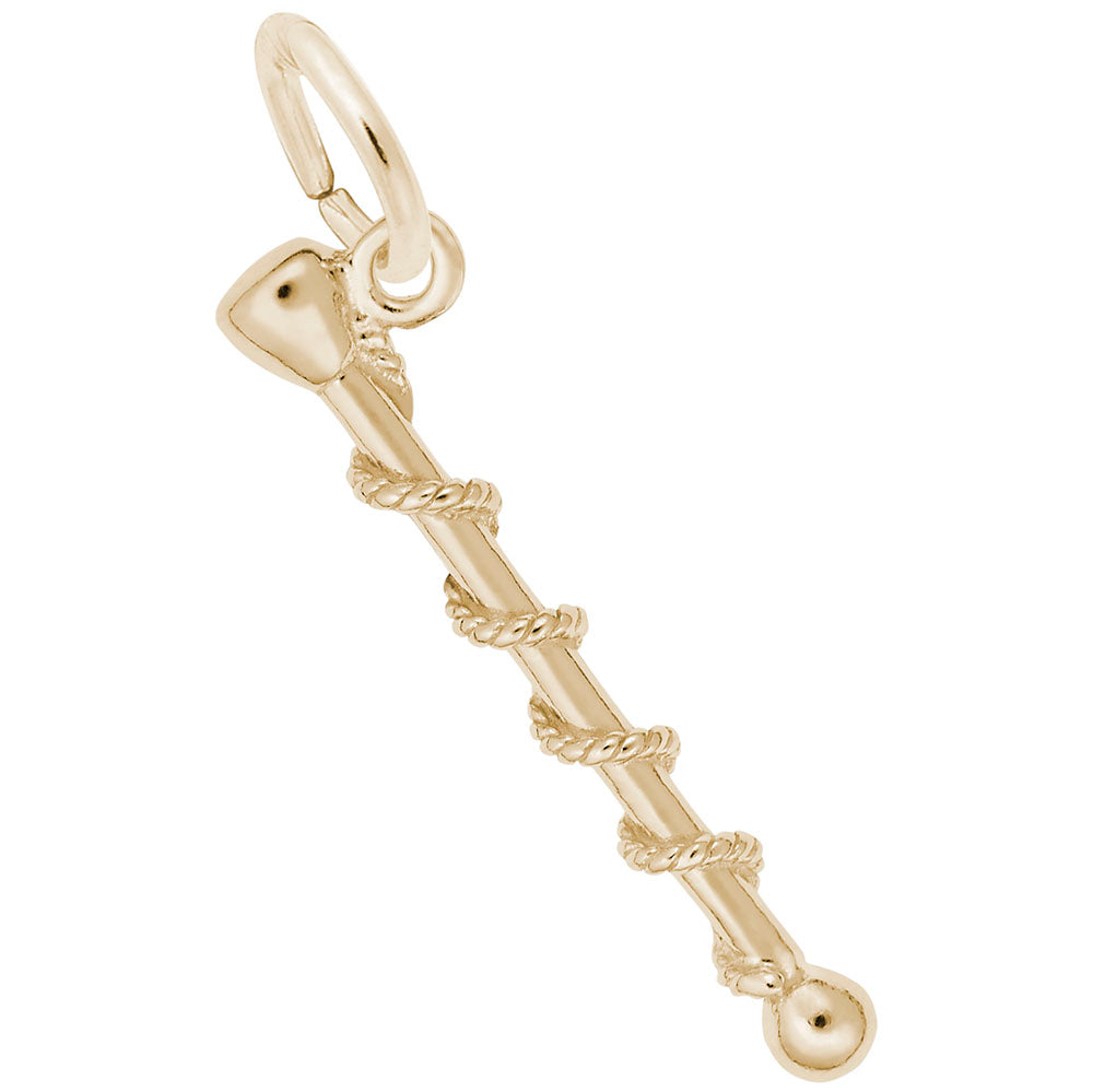 Elegant Baton Charm for Dance Lovers - Perfect Gift for Performers 1318