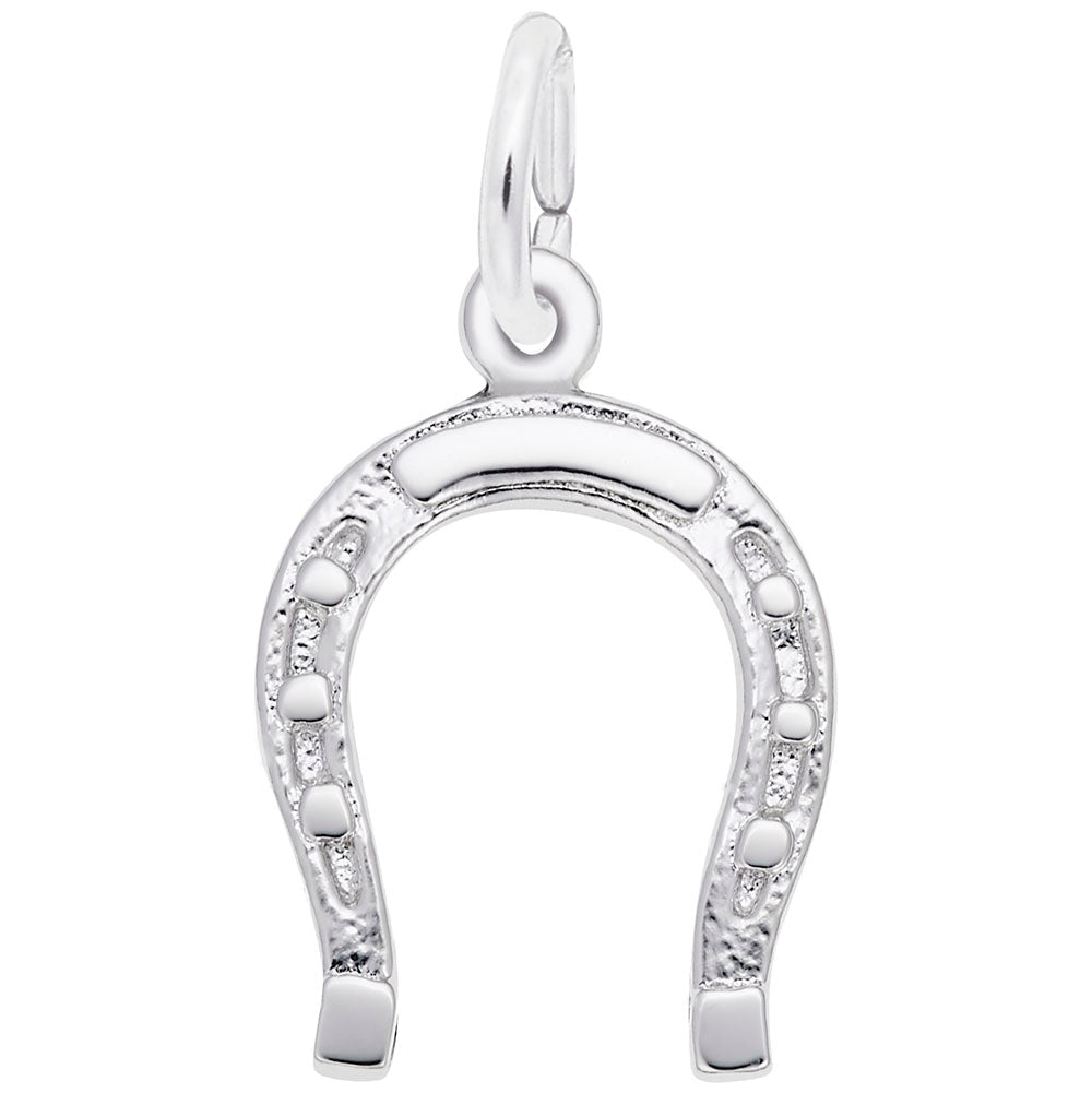 Good Luck Horseshoe Charm for Gamers - Rembrandt Charms 1358