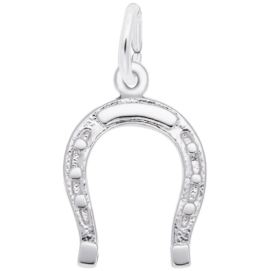 Good Luck Horseshoe Charm for Gamers - Rembrandt Charms 1358