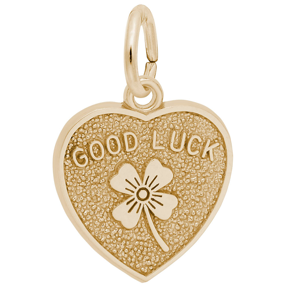Good Luck Heart Charm for Gamers - Rembrandt Charms Collection 1360