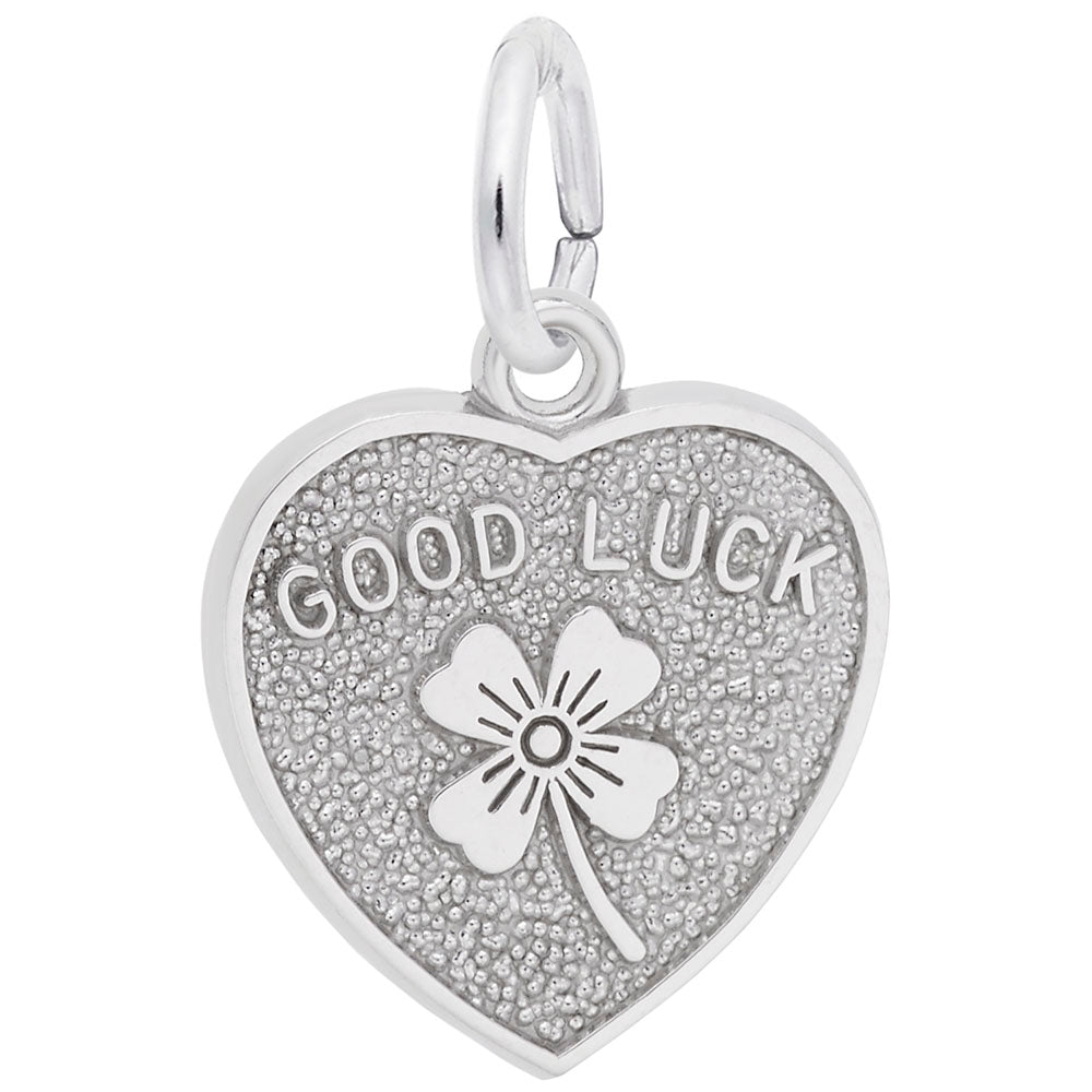 Good Luck Heart Charm for Gamers - Rembrandt Charms Collection 1360