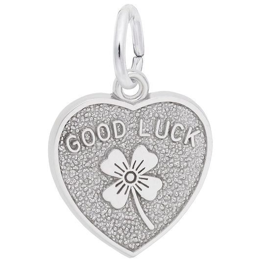 Good Luck Heart Charm for Gamers - Rembrandt Charms Collection 1360