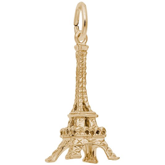 Medium Eiffel Tower Charm - Travel Souvenir Jewelry for France 1381