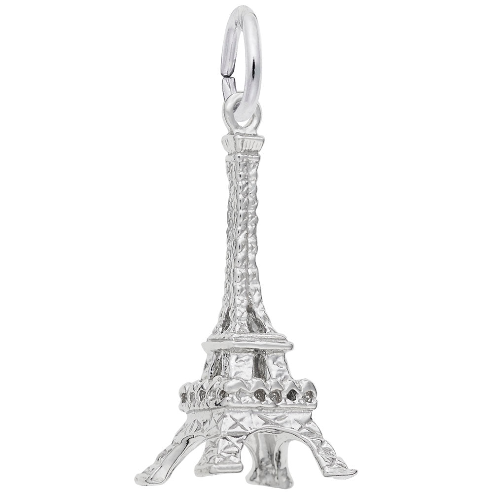 Medium Eiffel Tower Charm - Travel Souvenir Jewelry for France 1381
