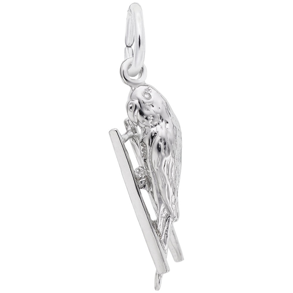 Charming Budgie Bird Pendant - Perfect Gift for Pet Lovers 1396