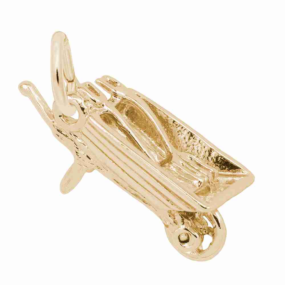 Charming New Wheel Barrow Charm for Home & Garden Decor 1404