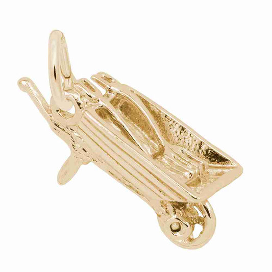 Charming New Wheel Barrow Charm for Home & Garden Decor 1404