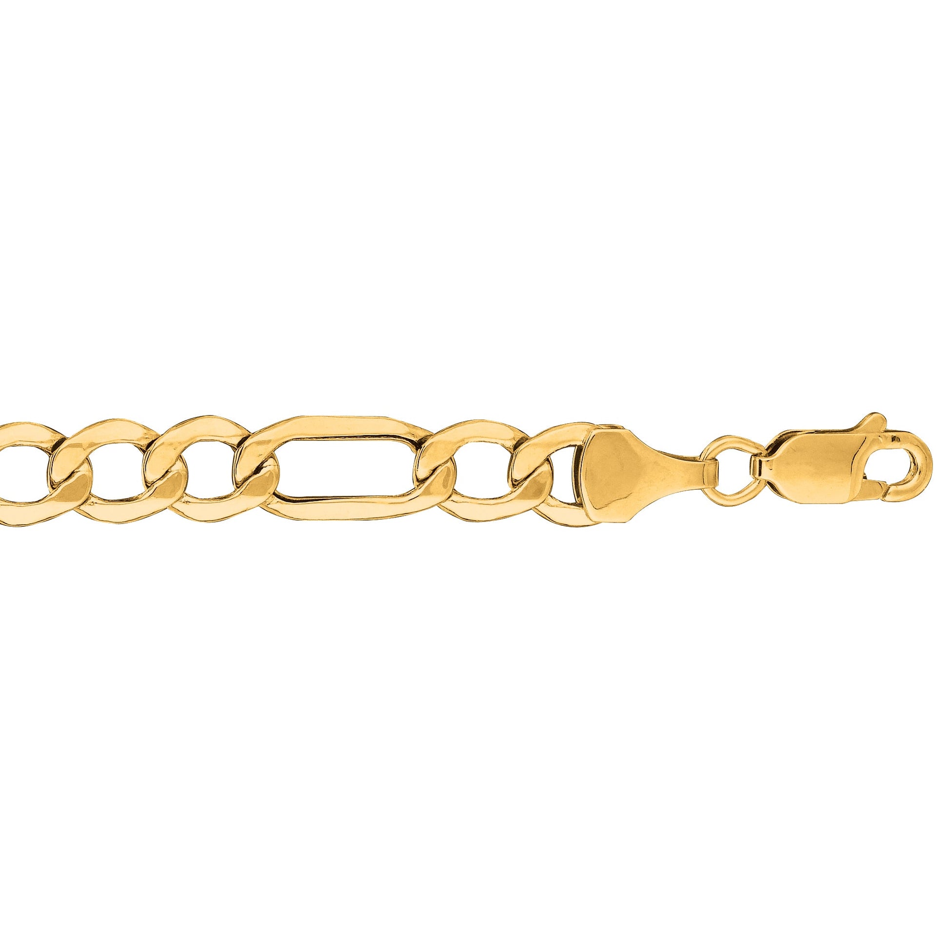 Royal Chain 10K Gold 6.6mm Lite Figaro Chain 140LFIG