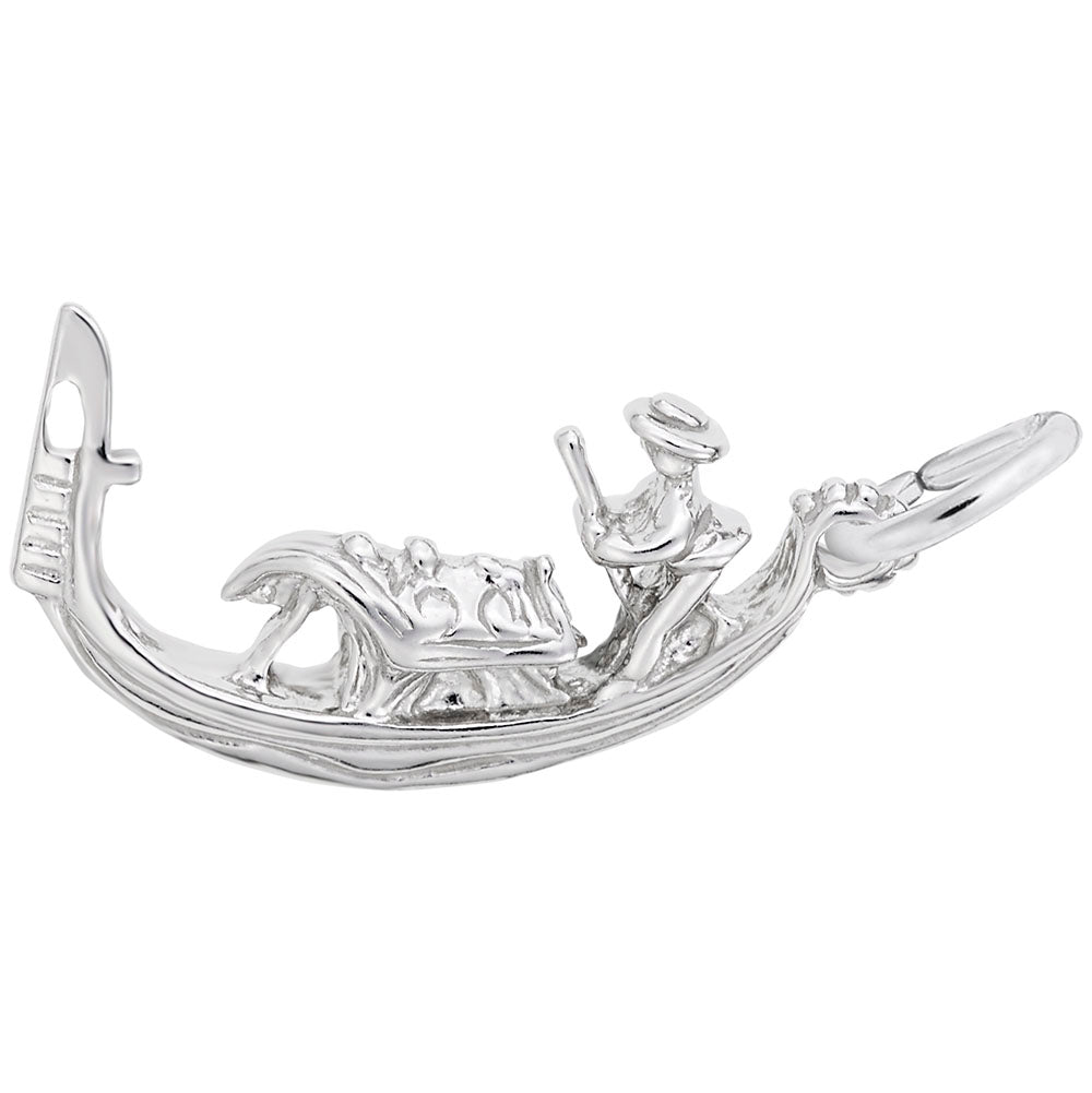 Charming Gondola Boat Charm for Nautical Jewelry Lovers 1439