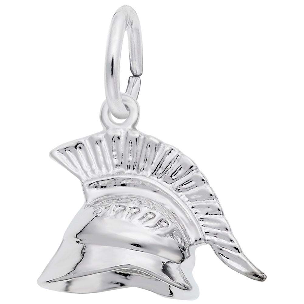 Roman Helmet Charm - Italy Travel Souvenir for Jewelry Lovers 1461