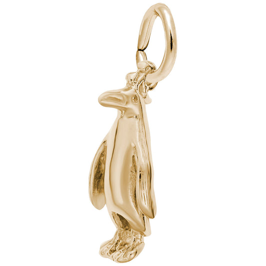Adelie Penguin Charm - Cute Zoo Animal Jewelry for Collectors 1464