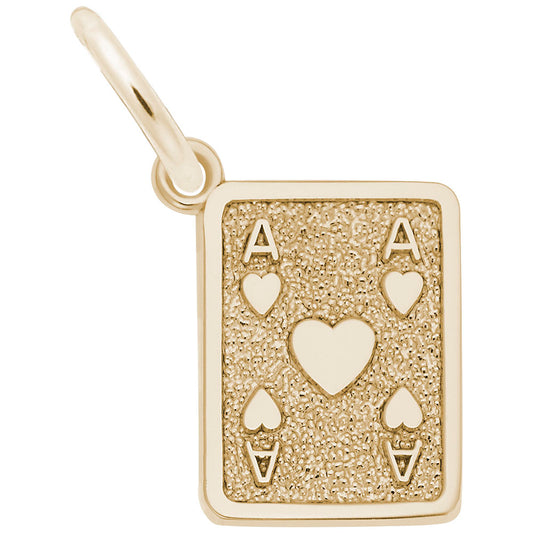 Ace of Hearts Charm