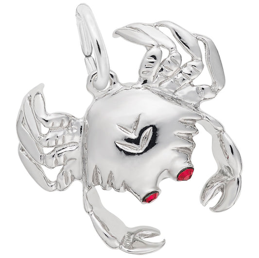 Crab with Stones Charm