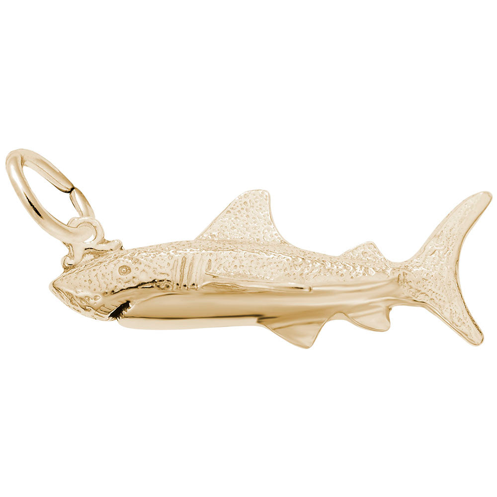 Great White Shark Charm - Nautical Sea Life Jewelry Accessory 1517