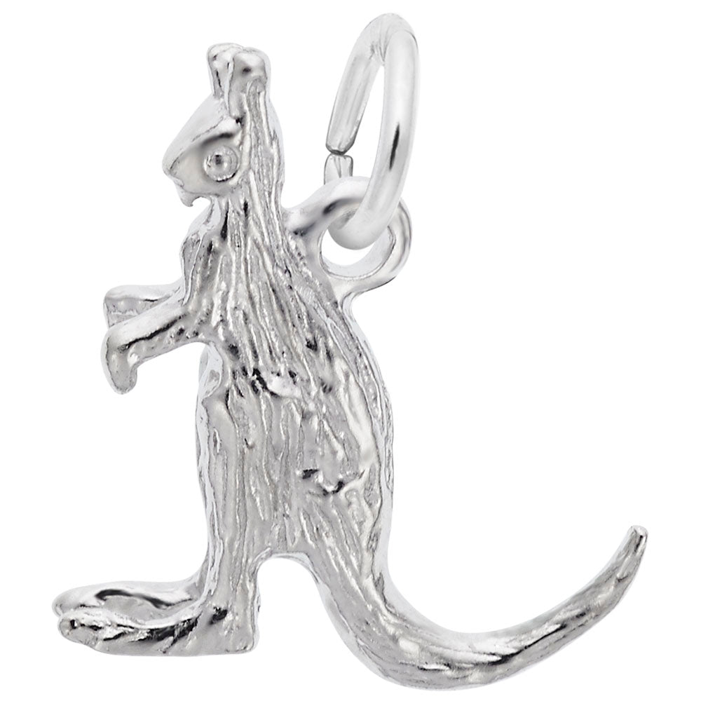 High-Quality Kangaroo Charm for Animal Lovers - Rembrandt Charms 1520