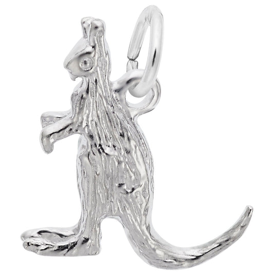 High-Quality Kangaroo Charm for Animal Lovers - Rembrandt Charms 1520