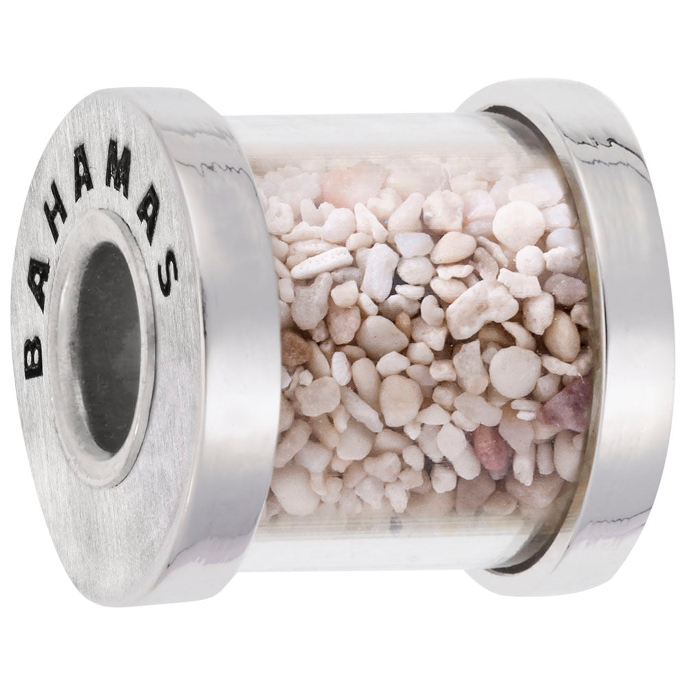 Bahamas Sand Capsule Bead Charm for Travel Lovers - Rembrandt 1524