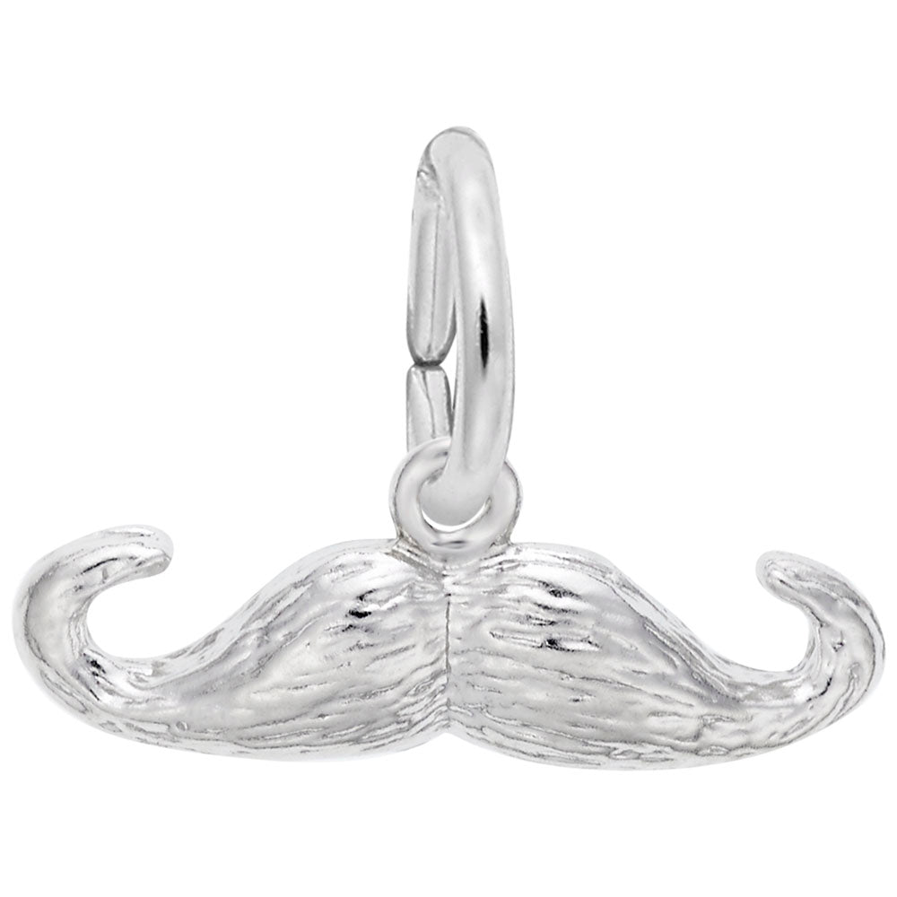 Stylish Moustache Charm for Charitable Causes - Unique Gift Idea 1531