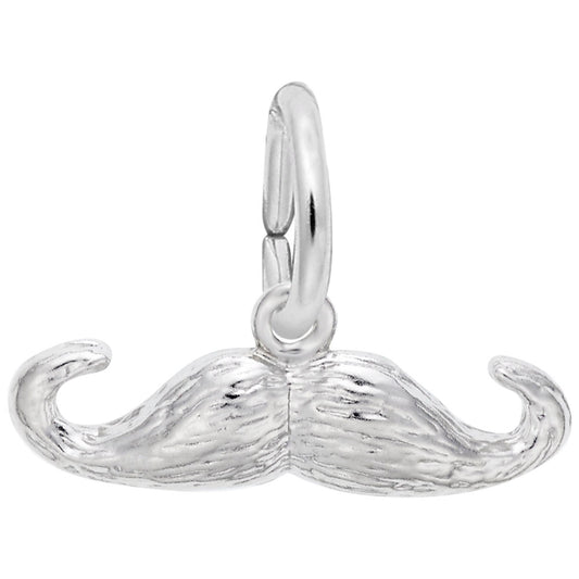 Stylish Moustache Charm for Charitable Causes - Unique Gift Idea 1531