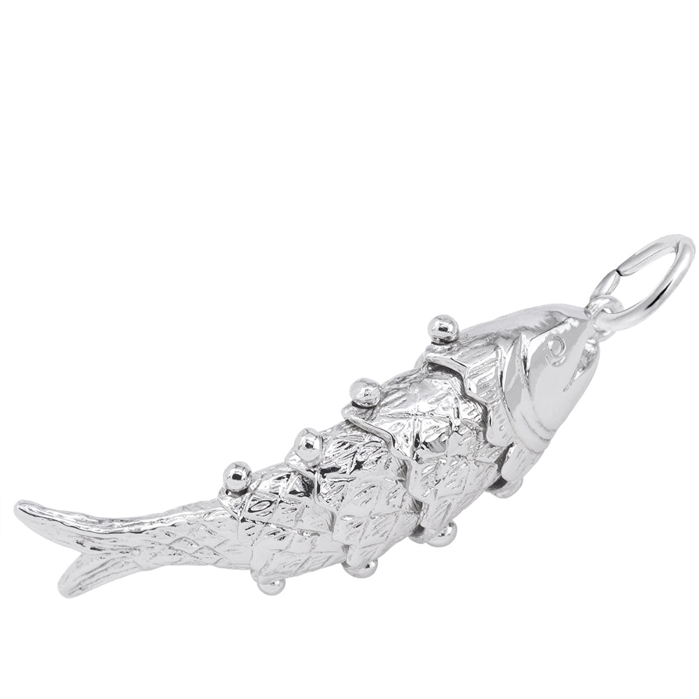 New Wiggle Fish Charm - Adorable Sea Life Jewelry for Pet Lovers 1537