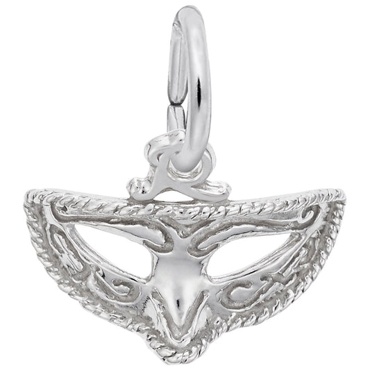 Mardi Gras Mask Charm - Celebrate Arts & Music with Style 1541